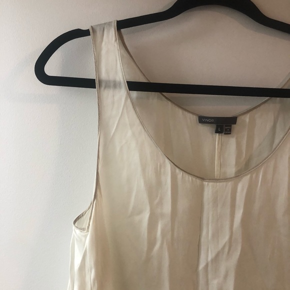 Vince silk tank top - Picture 3 of 6